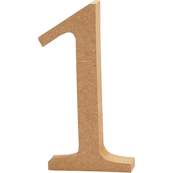 Numbers in MDF - Buy hobby articles